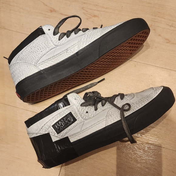 Vans Half Cab EF VLT LX Skateboarding Marshmallow 11.5 - Picture 7 of 10